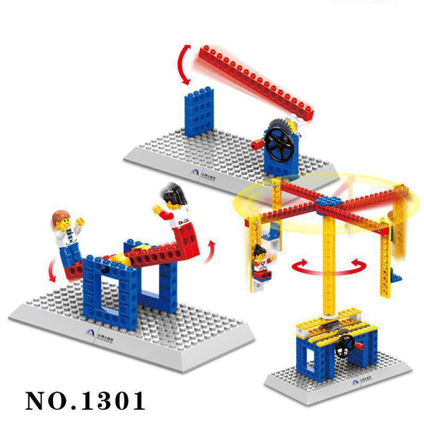 Tested Compatible With , Mechanical Gear Technic Building Blocks Engineering Children's Science Educational STEM Toys,3 IN 1 (Copy)