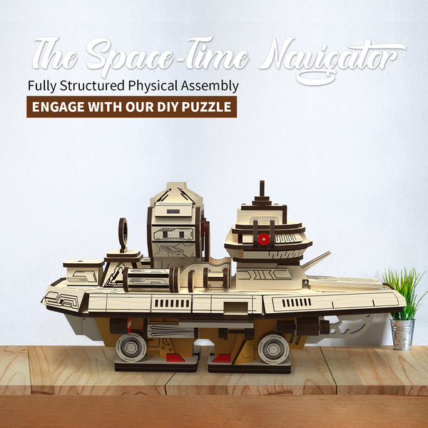 DIY Space-Time Navigator Puzzle: Interactive Educational Toy