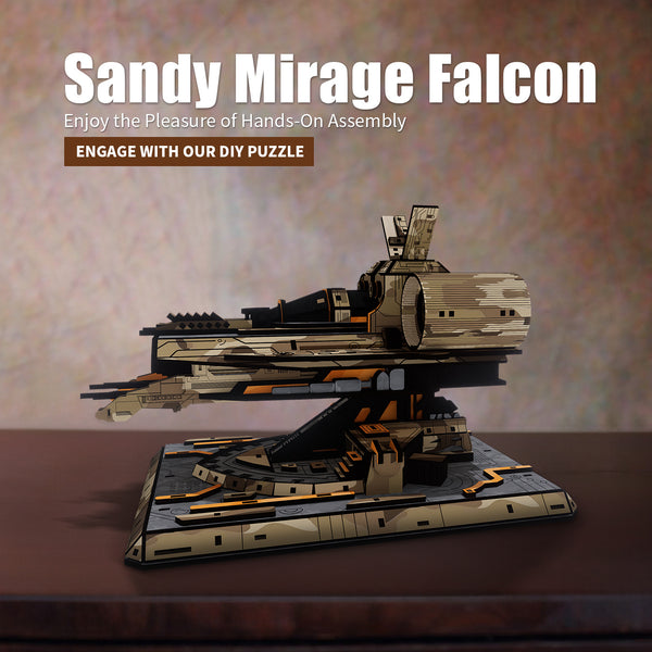 Desert Mirage DIY Puzzle Falcon