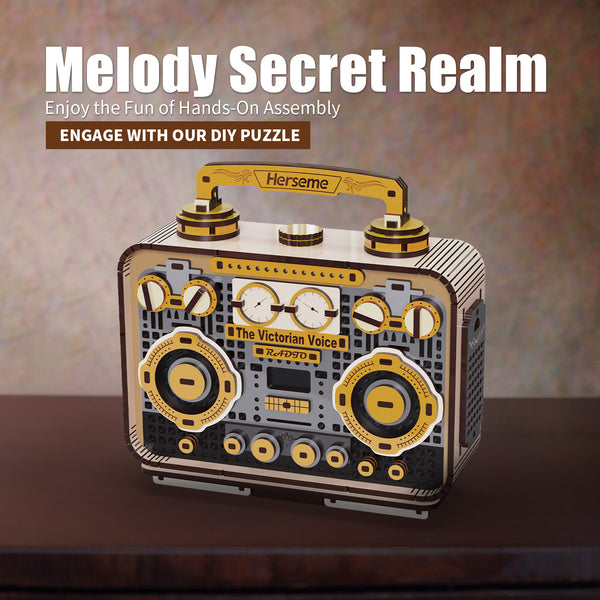 Melody Secrets Victorian DIY Puzzle Speaker