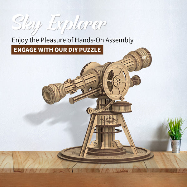 Sky Explorer DIY Telescope Puzzle – Hands-On Educational Toy