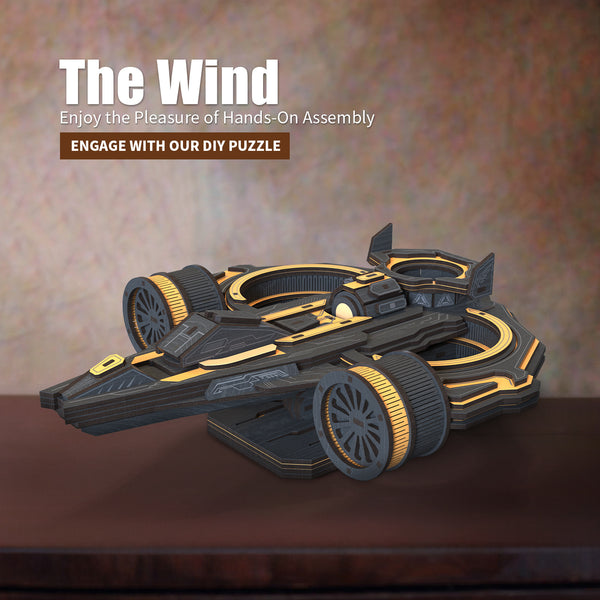 The Wind - DIY Assembly Puzzle for Kids and Adults