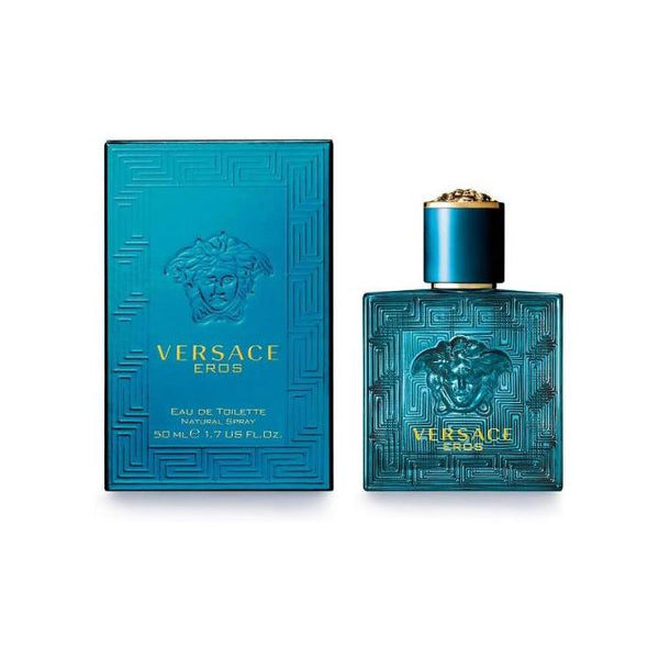 Versace Eros Eau de Toilette Spray for Men - Bold & Fresh 1.7 oz